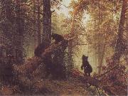 Morning in a Pine Forestf Ivan Shishkin